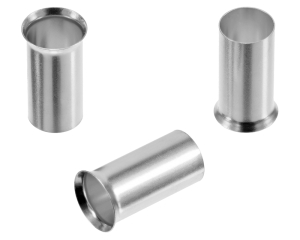 1x Aderendhülse verzinnt 6mm² / 12mm  (unisoliert)