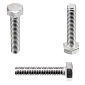 1x Sechskantschraube M4 x 35  (DIN 933 - A2)