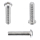 1x Linsenkopfschraube M6x16  (ISO 7380-1 - ISK, A2)