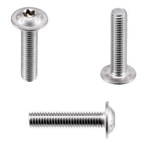 1x Linsenkopfschraube ISR mit Flansch M6x18  (ISO 7380-2,...