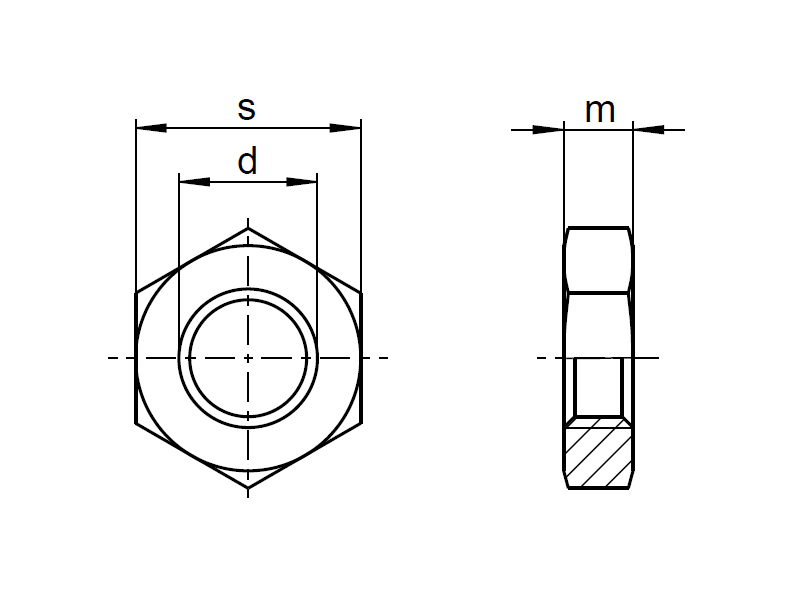 1x Unterlegscheibe M6 (DIN 125 - Form A, MS) - Sound-Pressure