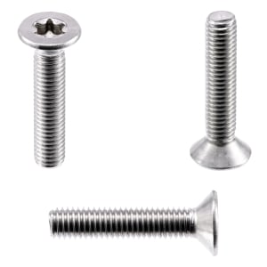1x Senkkopfschraube M2,5x16  (ISO 14581 - Torx TX, A2)