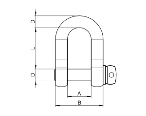 1x Sch&auml;kel &Oslash;19  (Art 8258 - kurz gerade, A4)