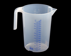 Messbecher 3 L / 3.000 ml  (PP, transparent,...