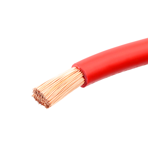 25mm² PVC Aderleitung H07V-K flexibel rot (Meterware)