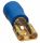 Flachstecker 4,8mm vergoldet 1,5-2,5mm²  (10 Stück, blau)