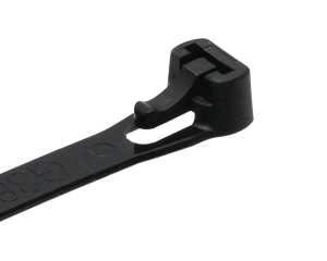 1x Kabelbinder PA6.6 schwarz 750x7,6mm  (wiederlösbar, UV-beständig)