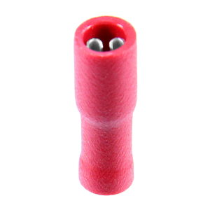 1x Flachsteckh&uuml;lse 2,8mm bis 1,5mm&sup2;  (rot, PVC...