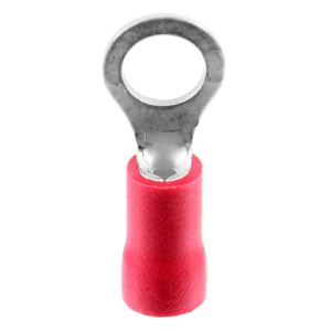 1x Ring-Kabelschuh bis 1,5mm&sup2; M5  (rot, PVC...