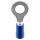 1x Ring-Kabelschuh bis 2,5mm² M6  (blau, PVC teilisoliert)