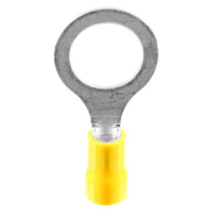 1x Ring-Kabelschuh bis 6,0mm² M12  (gelb, PVC...
