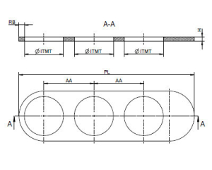 1 Paar individuelle MDF Doorboard-Panels  (3x TMTs bis 16,5cm)