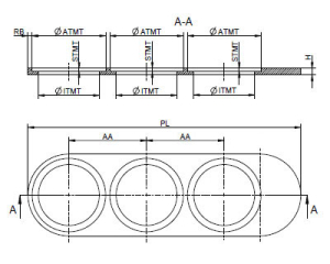 1 Paar individuelle MDF Doorboard-Panels  (3x TMTs bis 16,5cm)