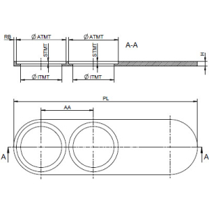 1 Paar individuelle MDF Doorboard-Panels  (2x TMTs bis 20cm)