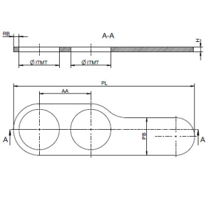 1 Paar individuelle MDF Doorboard-Panels  (2x TMTs bis 20cm)