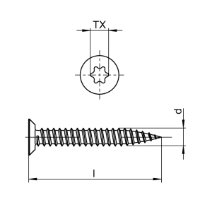 1x Fensterrahmenschraube Ø7,5x212  (für...