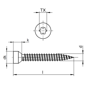 1x Fensterrahmenschraube Ø7,5x402  (für...