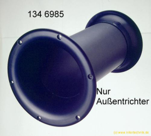 Intertechnik Außentrompete JET-SET 70 AT für...