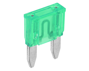 1x MINI-Flachstecksicherung  (30 Ampere)