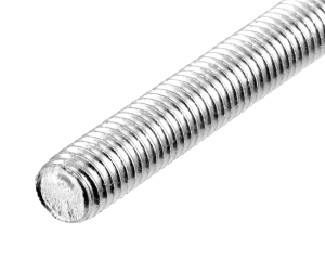 1x Gewindestange M3  (DIN 976 - Form A, A2)