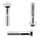 1x Sechskantschraube M10x340  (DIN 931 - mit Schaft, A2)
