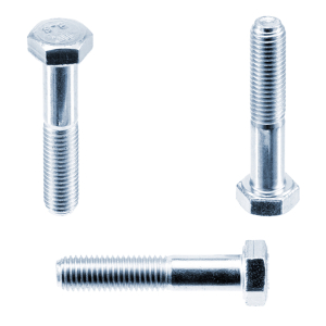 1x Sechskantschraube M18x85 (DIN 931 - mit Schaft, VZ)