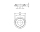1x Rosetten Vollmetall gedreht M6  (NF E 27-619, A1)