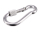 1x Karabinerhaken mit Sicherheitsmutter Ø8x80  (Art 8145 - klassisch symetrisch, A4)