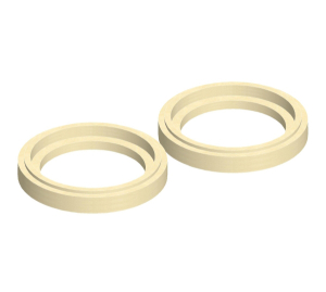 1 Paar MPX-Holzringe für 5"/13cm (versenkt,...