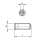 1x Gewindestift M12x45  (DIN 916, A2)