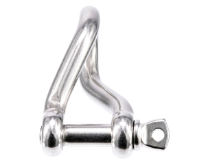 1x Schäkel gedreht Ø10  (Art 8296 - EP, A4)