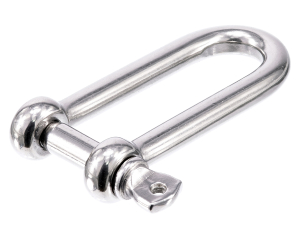 1x Schäkel lang Ø8  (Art 8259 - EP, A4)