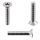 1x Senkkopfschraube M10x30  (ISO 14581 - Torx TX, A2)