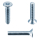 1x Senkschraube M14x25  (DIN 7991 - 10.9, VZ)