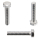 1x Sechskantschraube M5 x 40  (DIN 933 - A2)