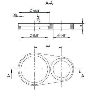 1 Paar individuelle MDF Aufnahmen  (HTs + MTs bis 13cm)