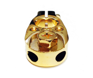 Sinuslive Batterieklemme vergoldet Plus  (2x 10mm²)