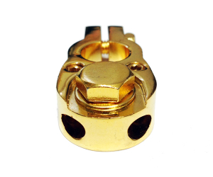 Sinuslive Batterieklemme vergoldet Minus  (2x 10mm²)