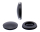 1x Verschluss-Stopfen Ø32,0mm für 3,1mm  (PVC, schwarz)